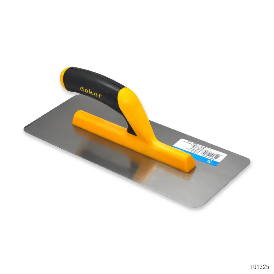 Dekor Alçı Mala 30 cm Açık Sap Radyüslü Yay Çeliği