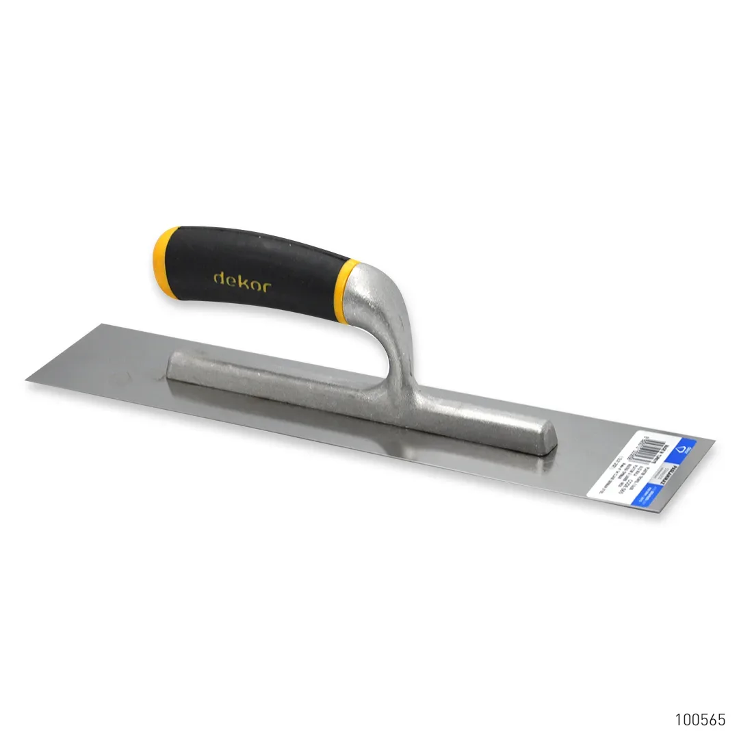 Dekor Alçı Mala Alüminyum Saplı Paslanmaz Çelik 7,5 cm x 35 cm 0,70 mm