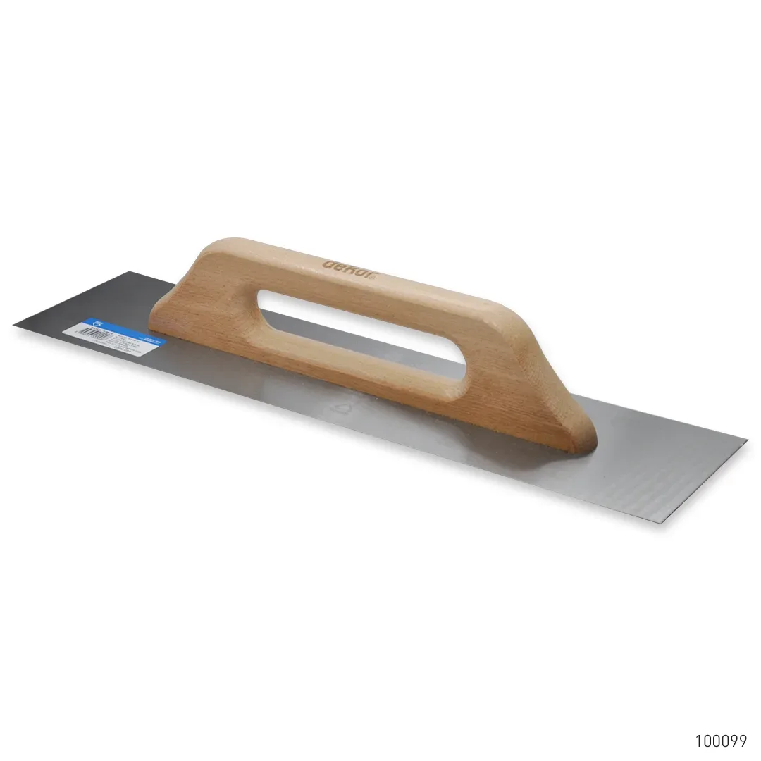 Dekor Alçı Malası Ahşap Sap Yay Çeliği 50 cm