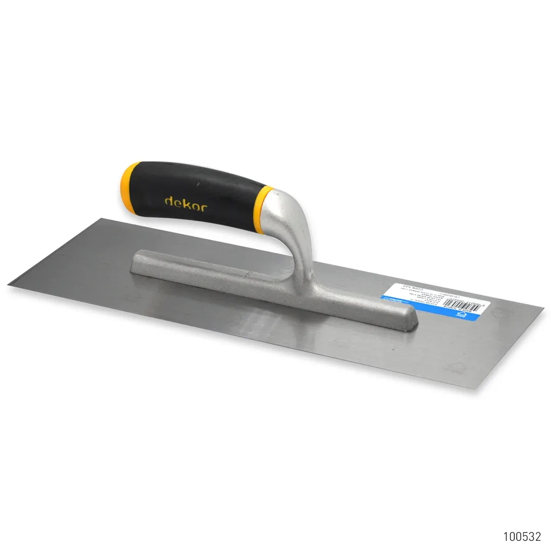 Dekor Alçı Malası Alüminyum Saplı Yay Çeliği 35 cm