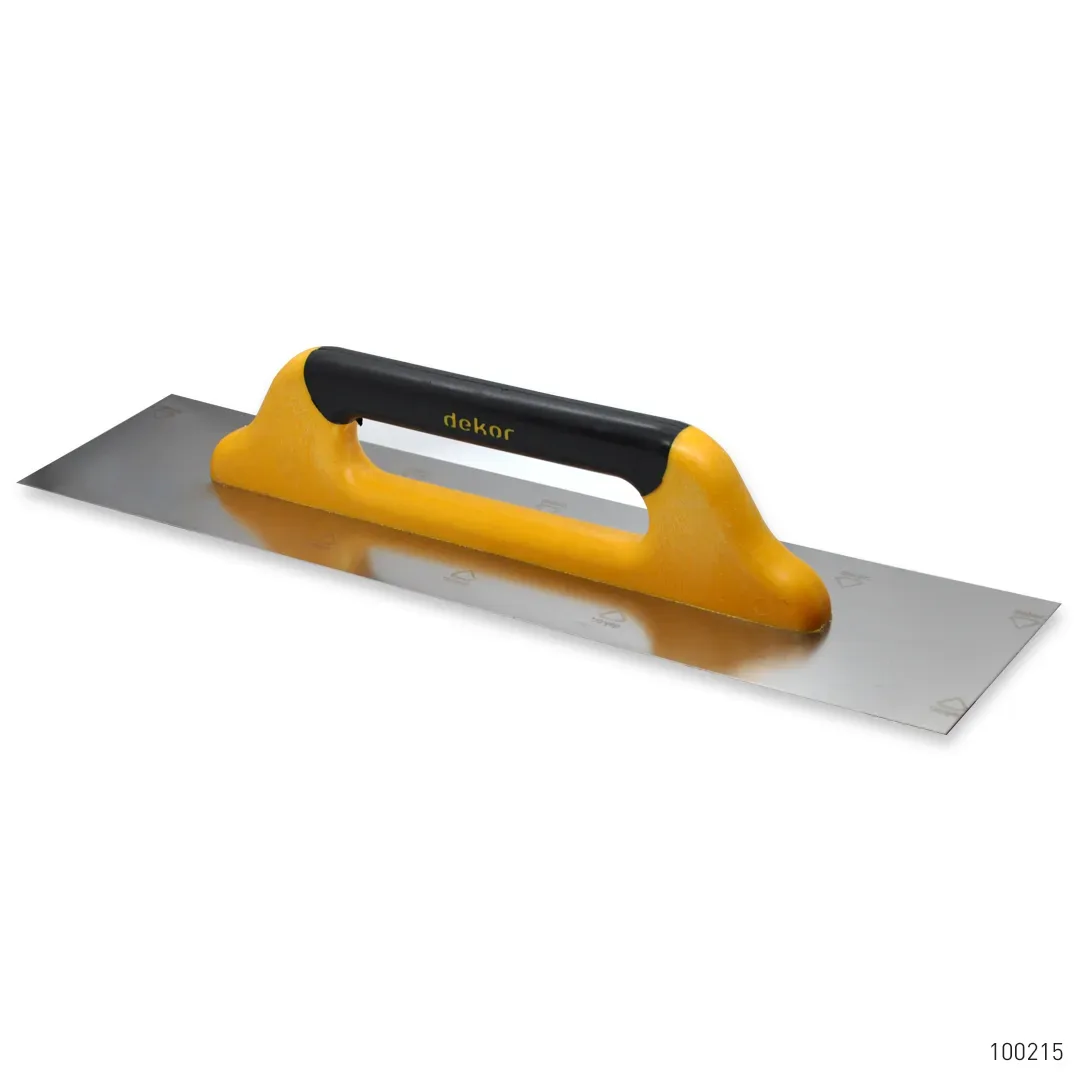 Dekor Alçı Malası Kapalı Plastik Saplı Paslanmaz Çelik 50 cm