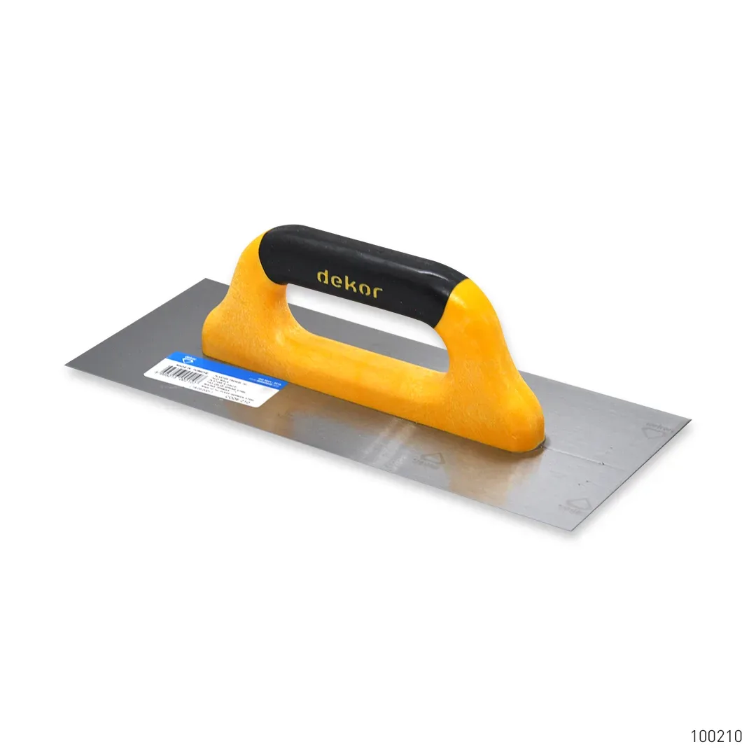 Dekor Alçı Malası Kapalı Plastik Saplı Yay Çeliği 30 cm