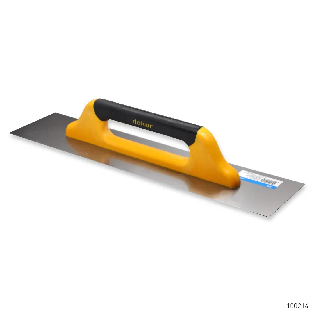 Dekor Alçı Malası Kapalı Plastik Saplı Yay Çeliği 50 cm