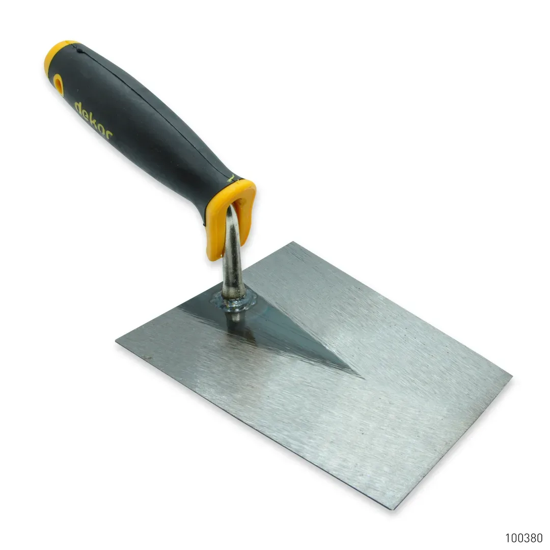 Dekor Duvarcı Malası Plastik Saplı Yay Çeliği 14 cm