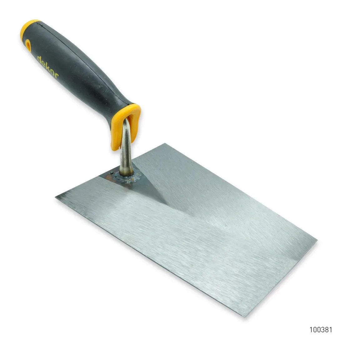 Dekor Duvarcı Malası Plastik Saplı Yay Çeliği 16 cm