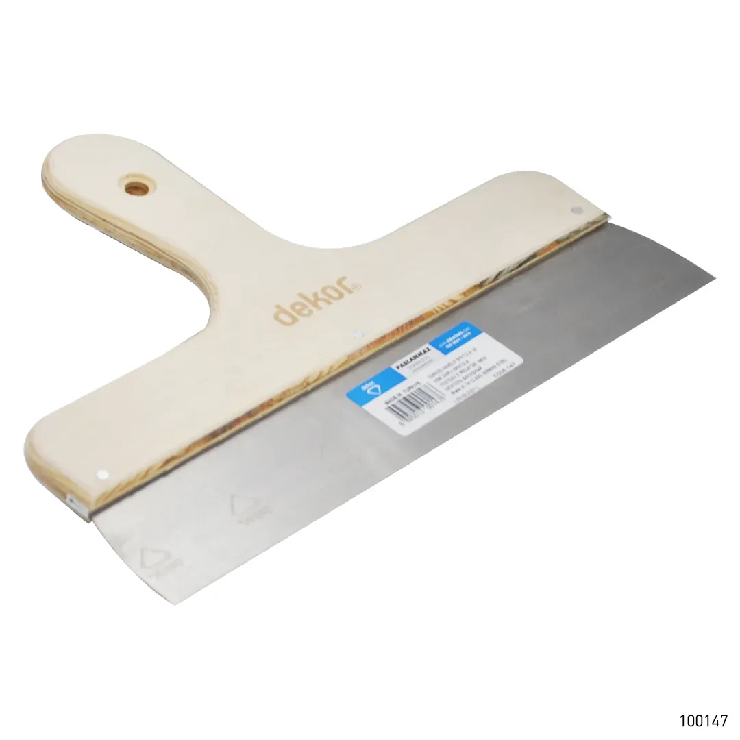 Dekor Eğri Saplı Ispatula Paslanmaz Çelik 30 cm