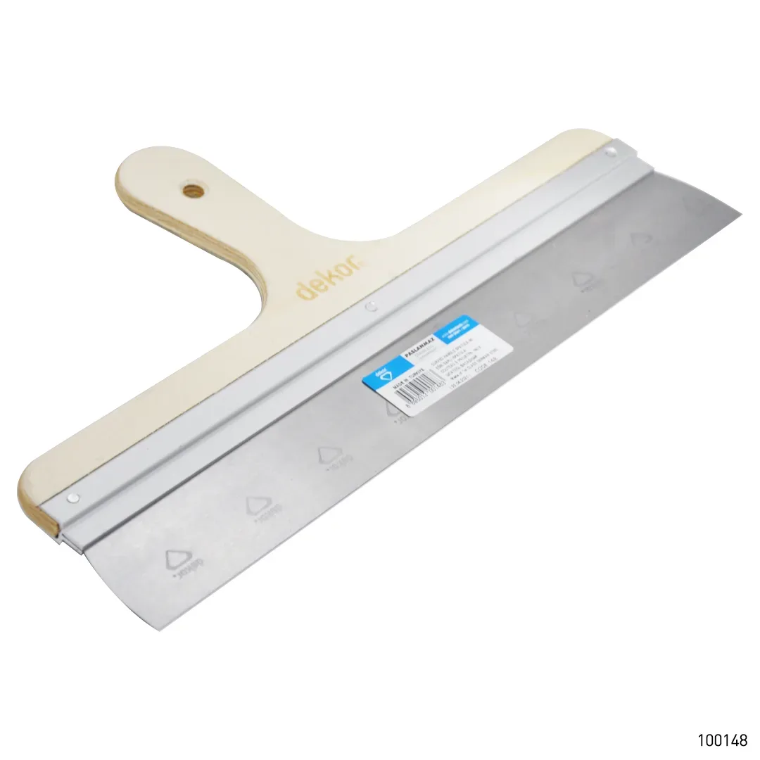 Dekor Eğri Saplı Ispatula Paslanmaz Çelik 40 cm