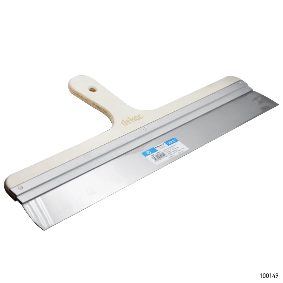 Dekor Eğri Saplı Ispatula Paslanmaz Çelik 50 cm