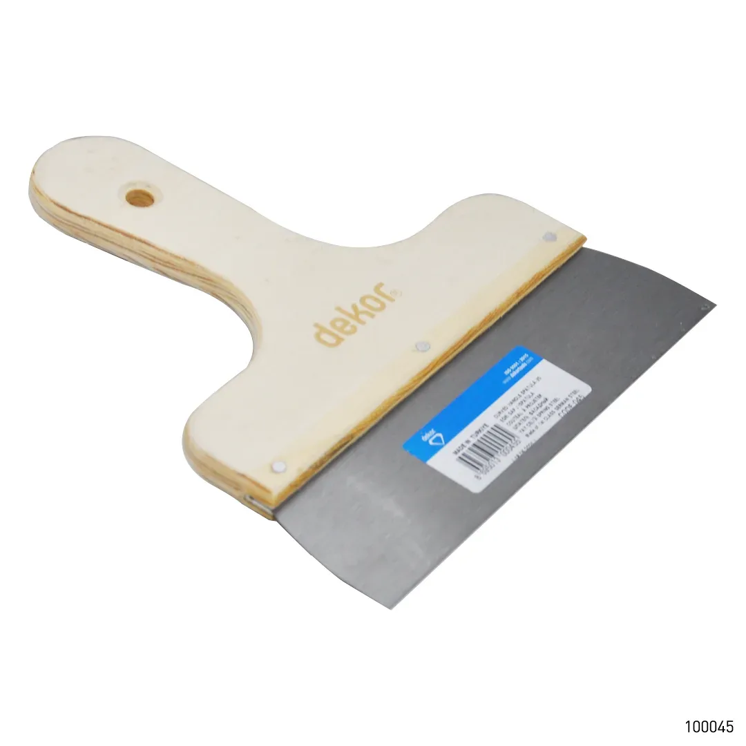 Dekor Eğri Saplı Ispatula Yay Çeliği 20 cm