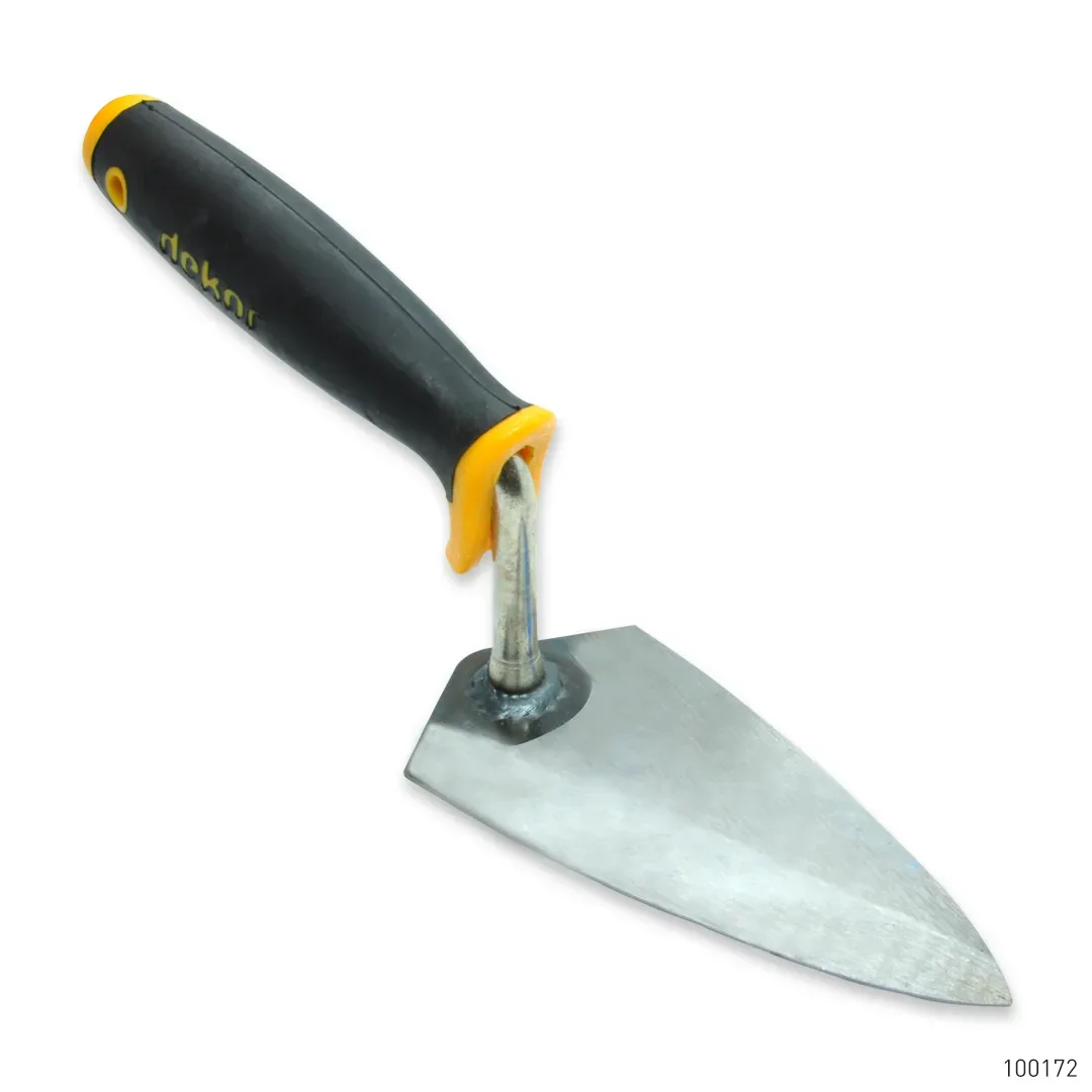 Dekor İngiliz Sıva Malası Plastik Sap Yay Çeliği 130 mm x 65 mm