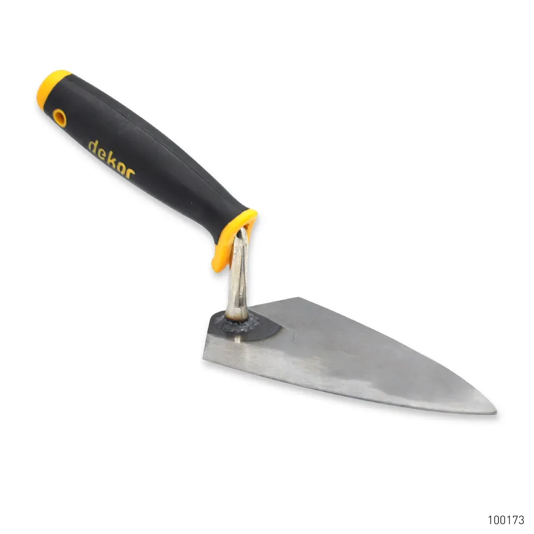 Dekor İngiliz Sıva Malası Plastik Sap Yay Çeliği 160 mm x 80 mm