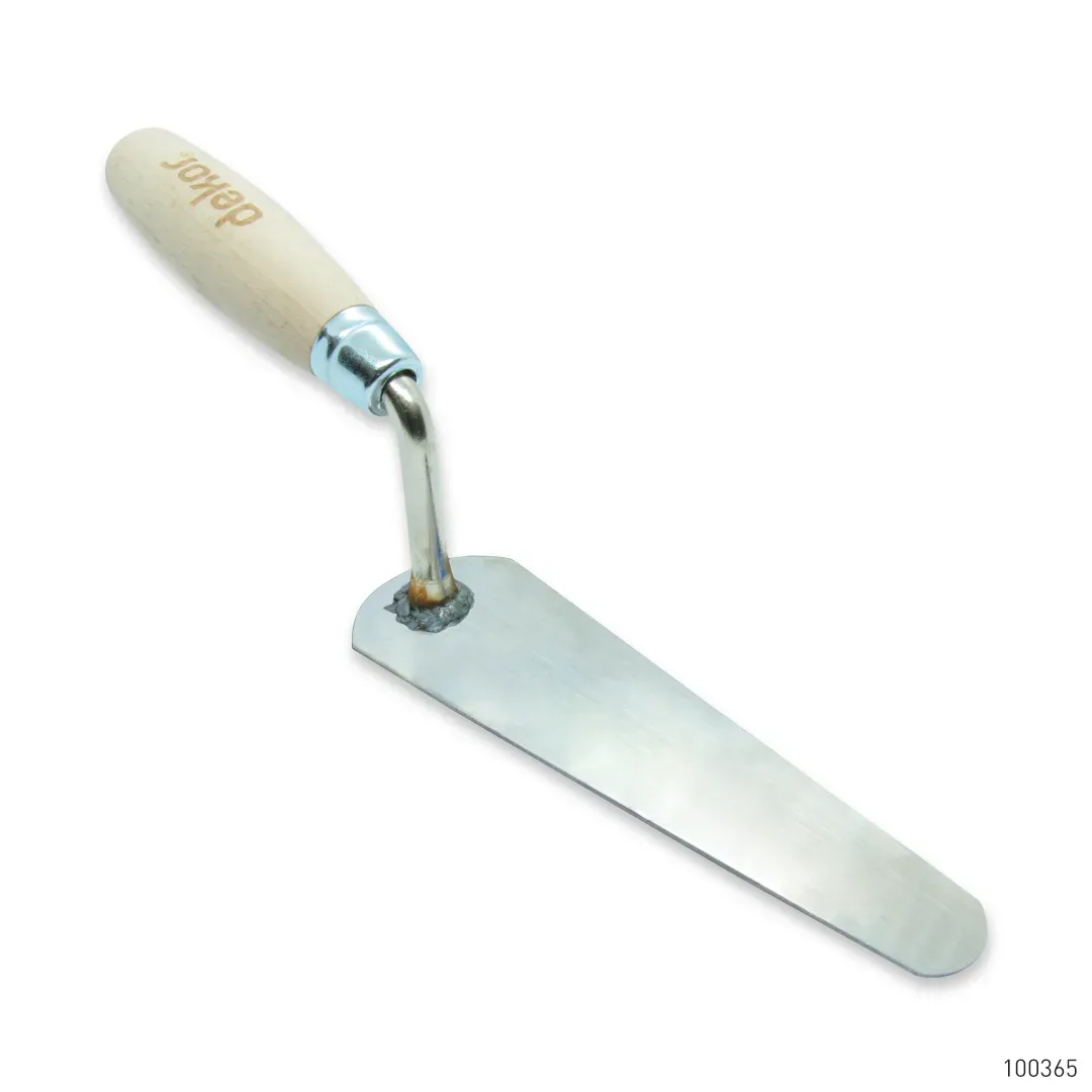 Dekor Kedi Dili Mala Ahşap Sap Paslanmaz Çelik 16 cm