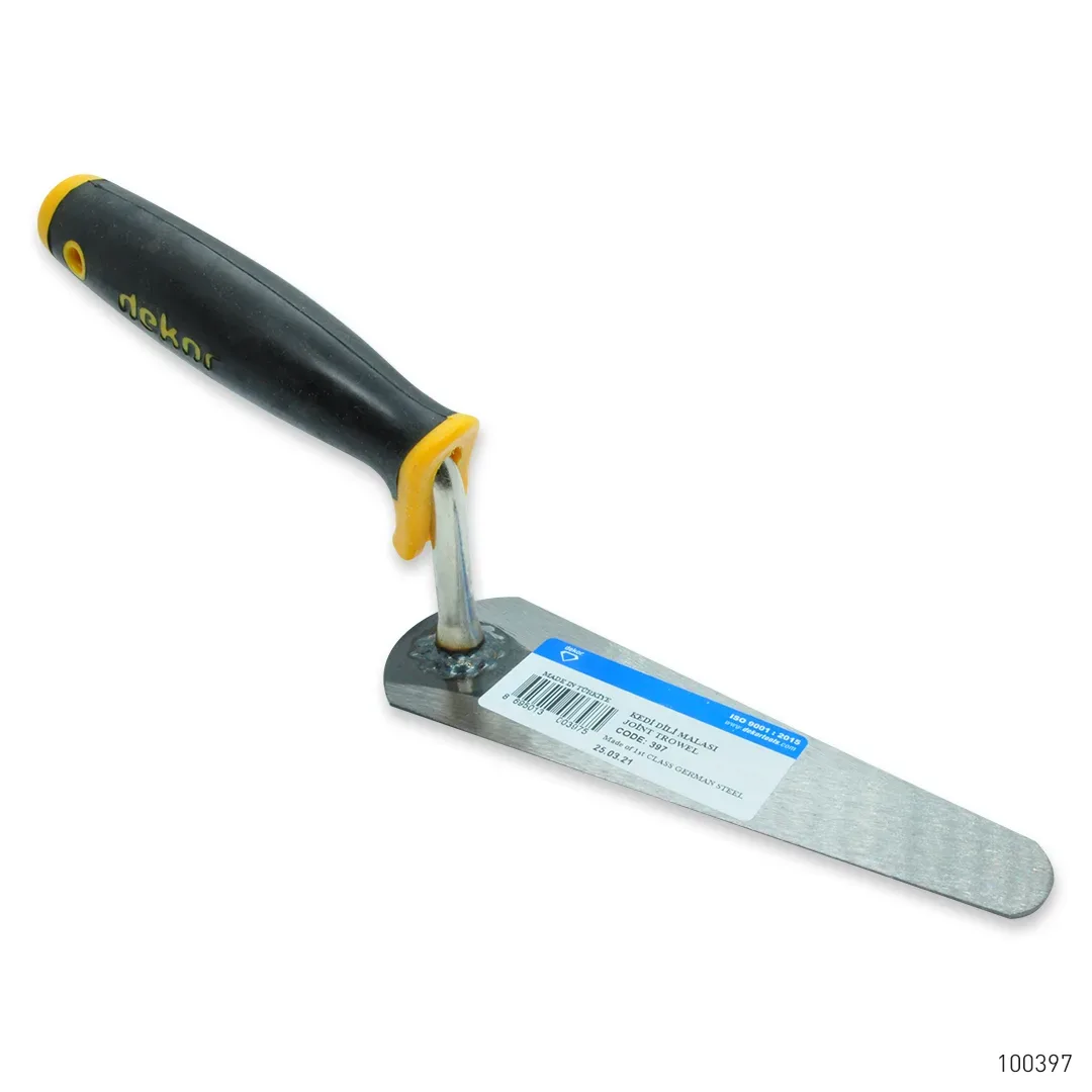 Dekor Kedi Dili Mala Plastik Sap Yay Çeliği 16 cm