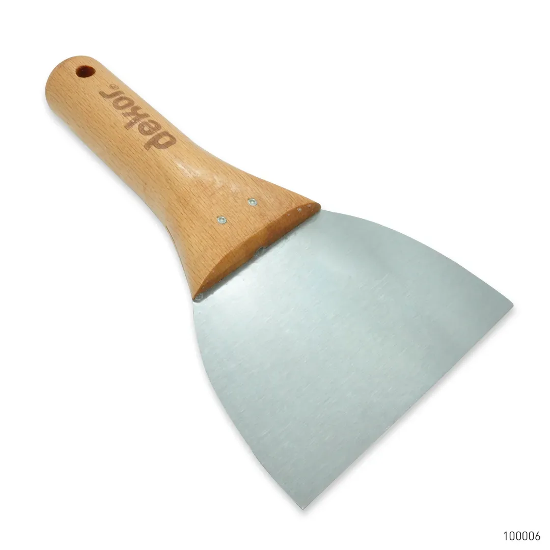 Dekor Macun Ispatulası Ahşap Saplı Yay Çeliği 12 cm