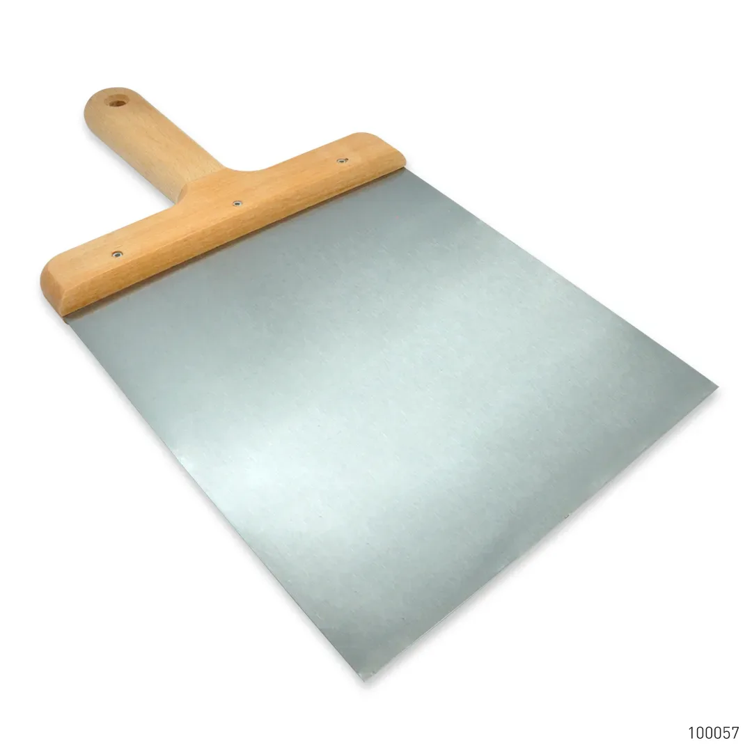 Dekor Macun Küreği Ahşap Saplı Yay Çeliği 20 cm