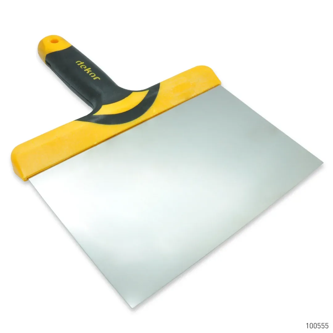 Dekor Macun Küreği Plastik Saplı Paslanmaz Çelik 20 cm x 12 cm