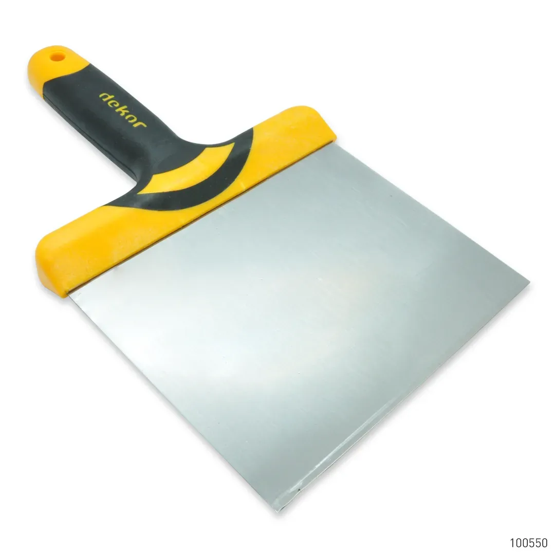 Dekor Macun Küreği Plastik Saplı Yay Çeliği 16 cm x 12 cm