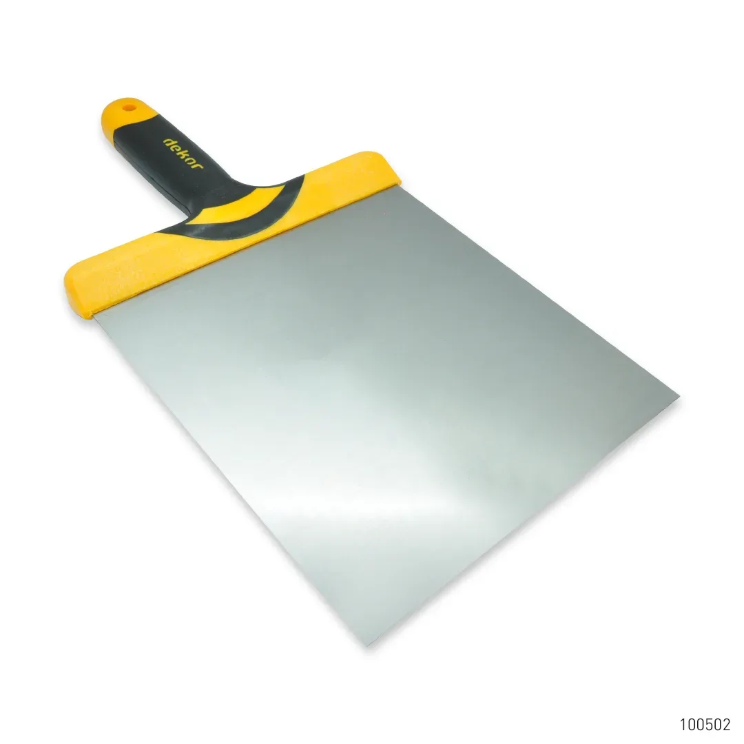 Dekor Macun Küreği Plastik Saplı Yay Çeliği 18 cm