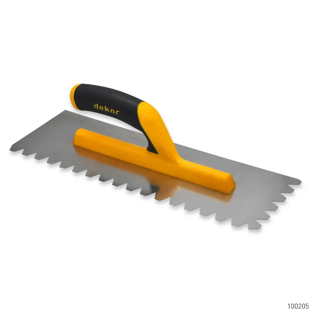 Dekor Mantolama Malası Açık Plastik Saplı Yay Çeliği 35 cm