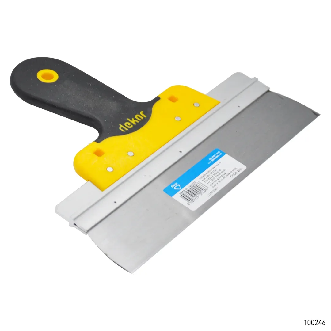 Dekor Plastik Eğri Saplı Ispatula Yay Çeliği 25 cm