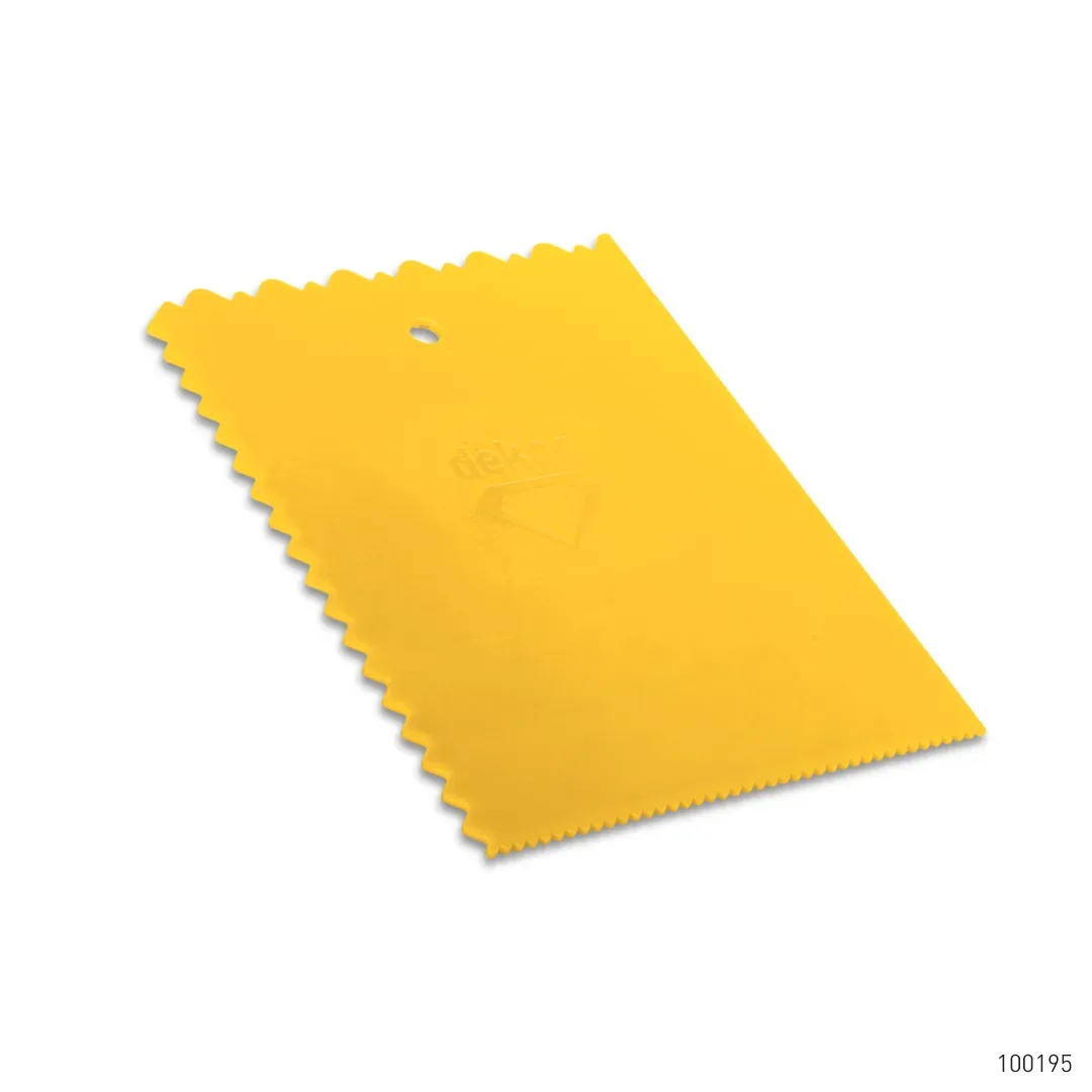 Dekor Plastik Fayans Tarağı Üçgen Diş 18 cm x 13,5 cm