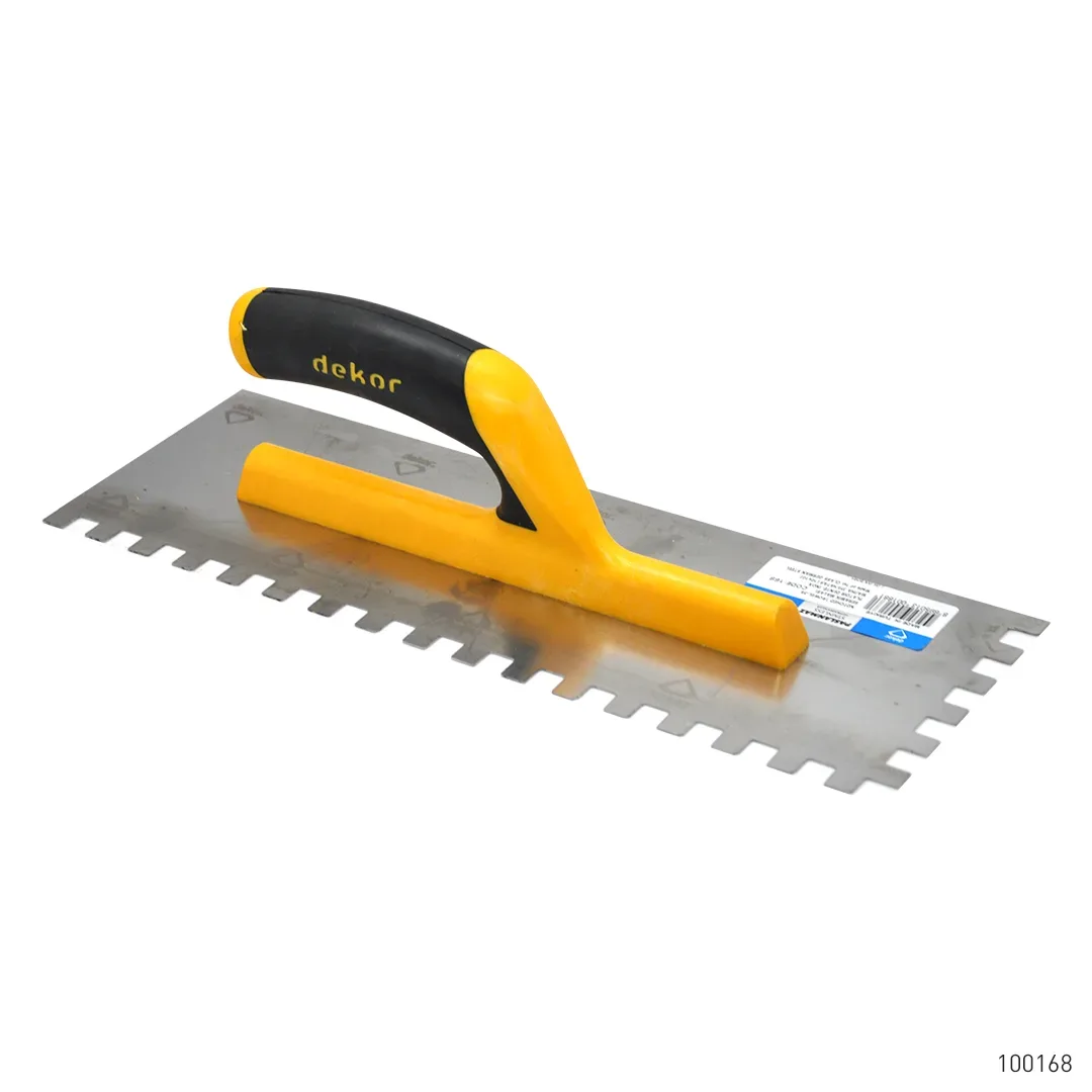 Dekor Seramik Malası Açık Plastik Saplı Paslanmaz Çelik 10x10 35 cm