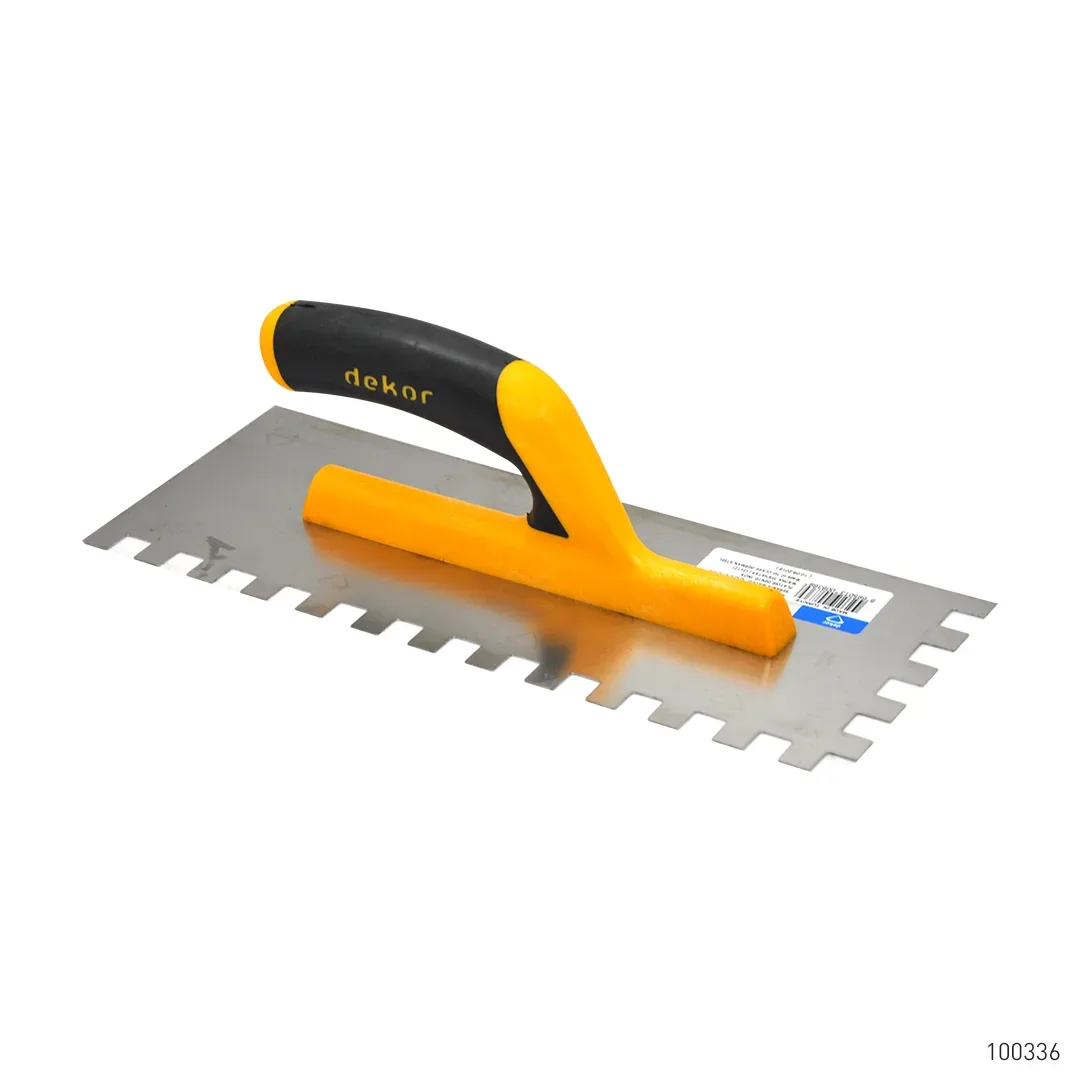 Dekor Seramik Malası Açık Plastik Saplı Paslanmaz Çelik 12x12 30 cm