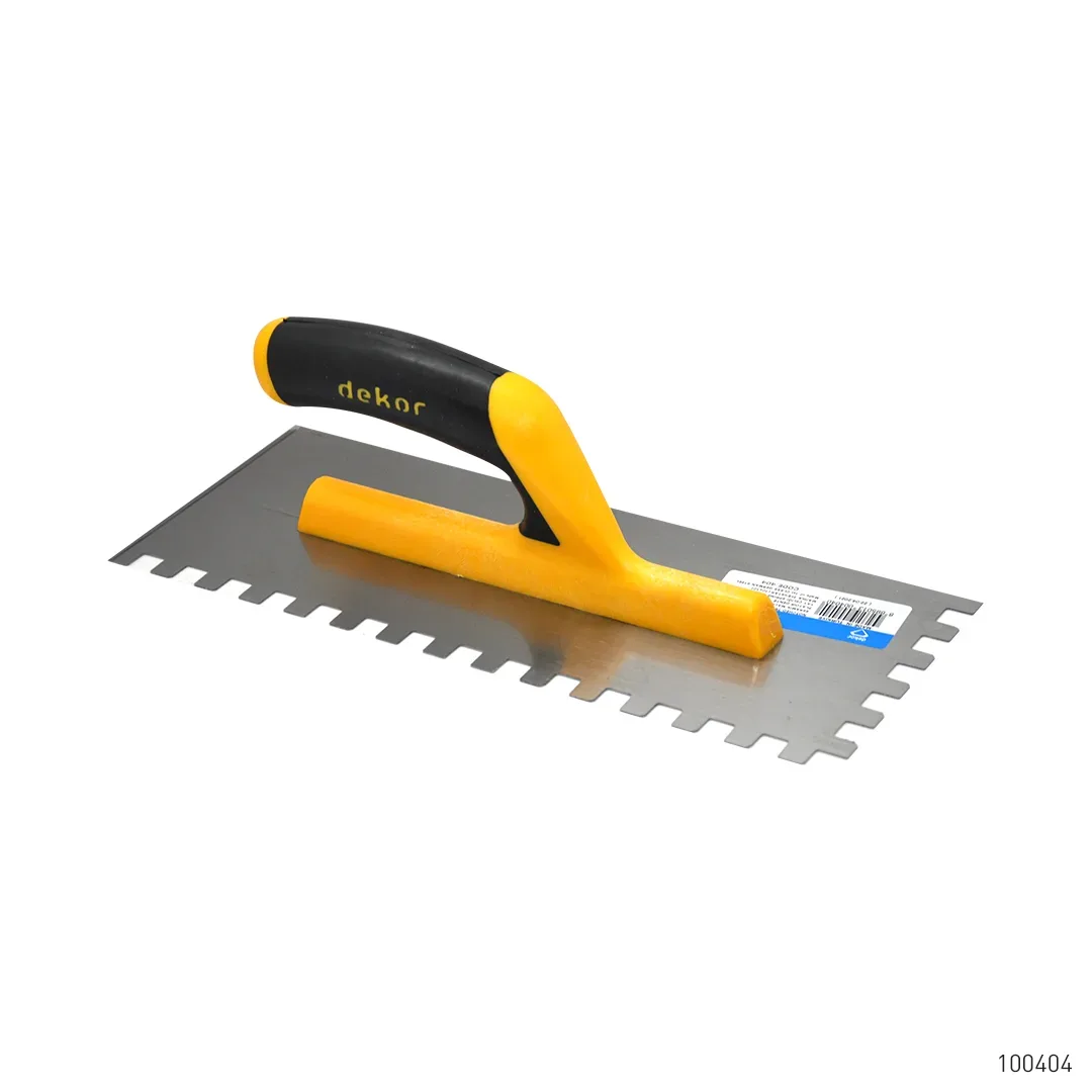 Dekor Seramik Malası Açık Plastik Saplı Yay Çeliği 10 x 10 30 cm