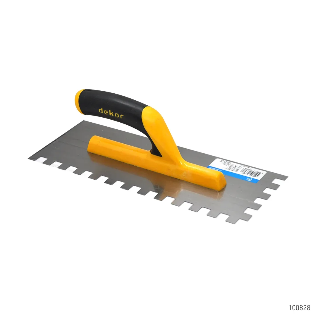 Dekor Seramik Malası Açık Plastik Saplı Yay Çeliği 12 x 12 30 cm