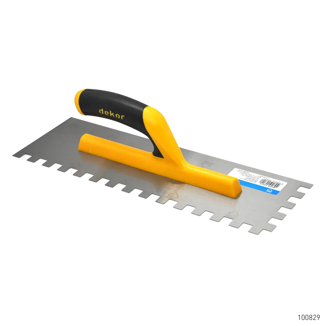 Dekor Seramik Malası Açık Plastik Saplı Yay Çeliği 12 x 12 35 cm