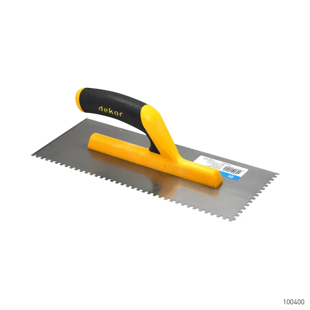 Dekor Seramik Malası Açık Plastik Saplı Yay Çeliği 4 x 4 30 cm