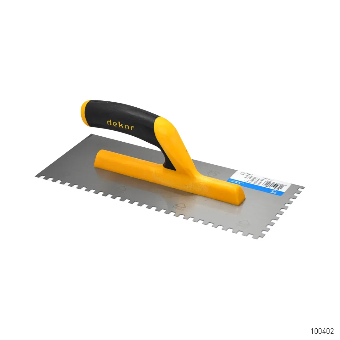 Dekor Seramik Malası Açık Plastik Saplı Yay Çeliği 6 x 6 30 cm