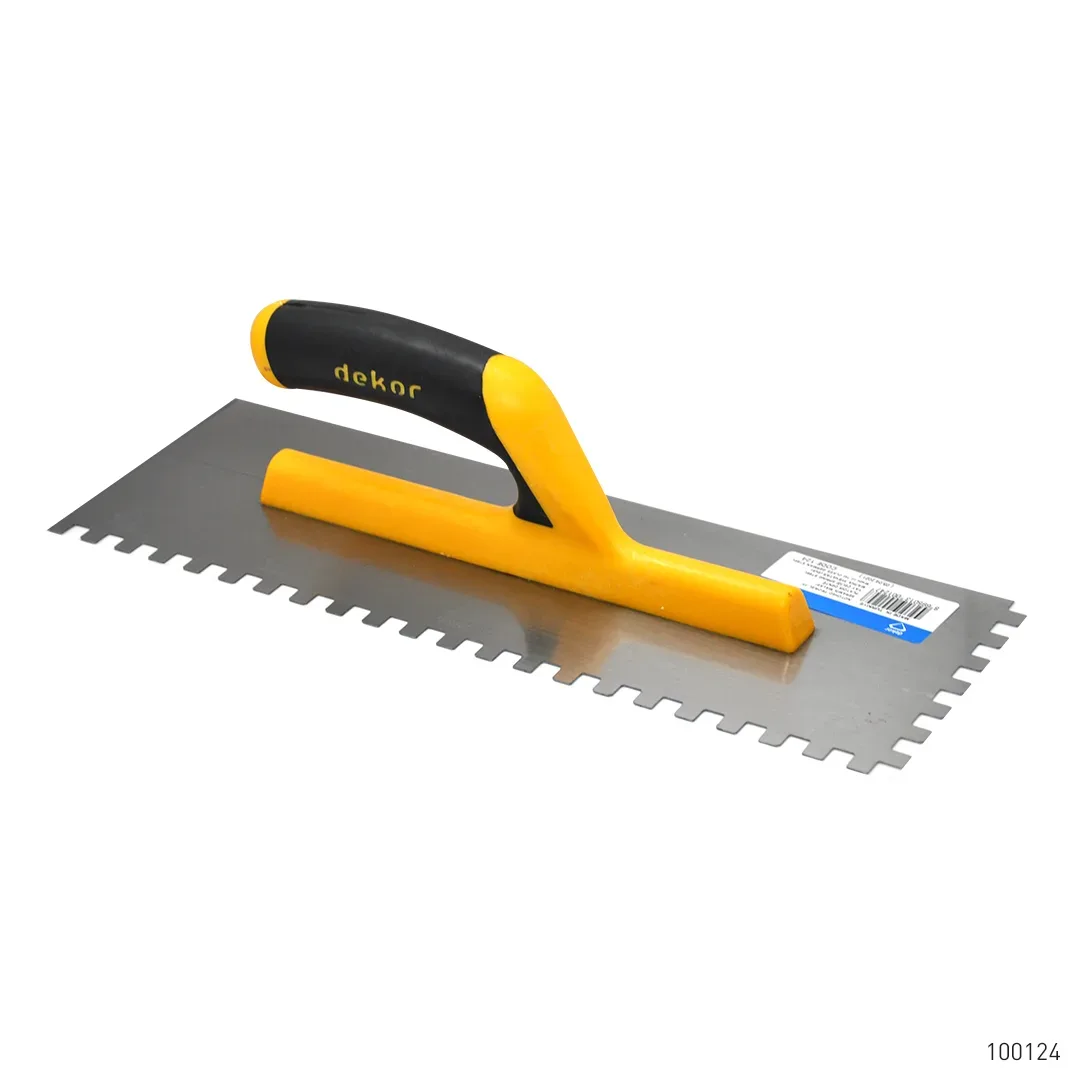 Dekor Seramik Malası Açık Plastik Saplı Yay Çeliği 8 x 8 35 cm