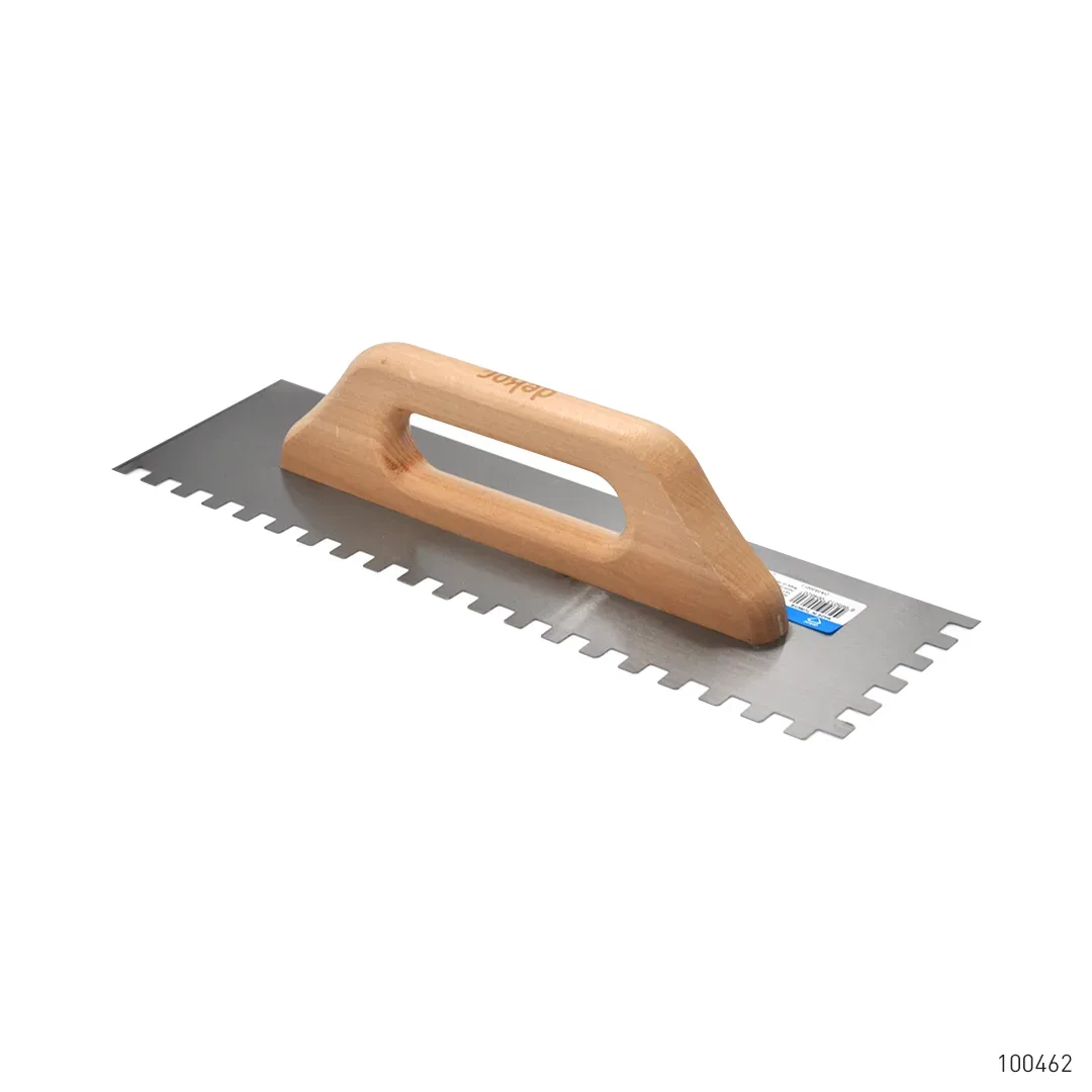 Dekor Seramik Malası Ahşap Saplı Yay Çeliği 10 x 10 40 cm