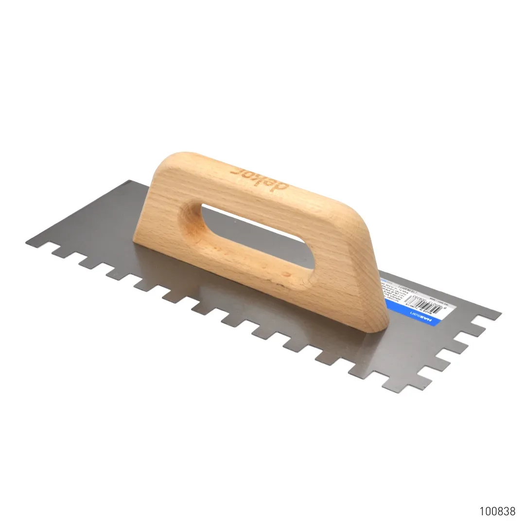 Dekor Seramik Malası Ahşap Saplı Yay Çeliği 12 x 12 30 cm