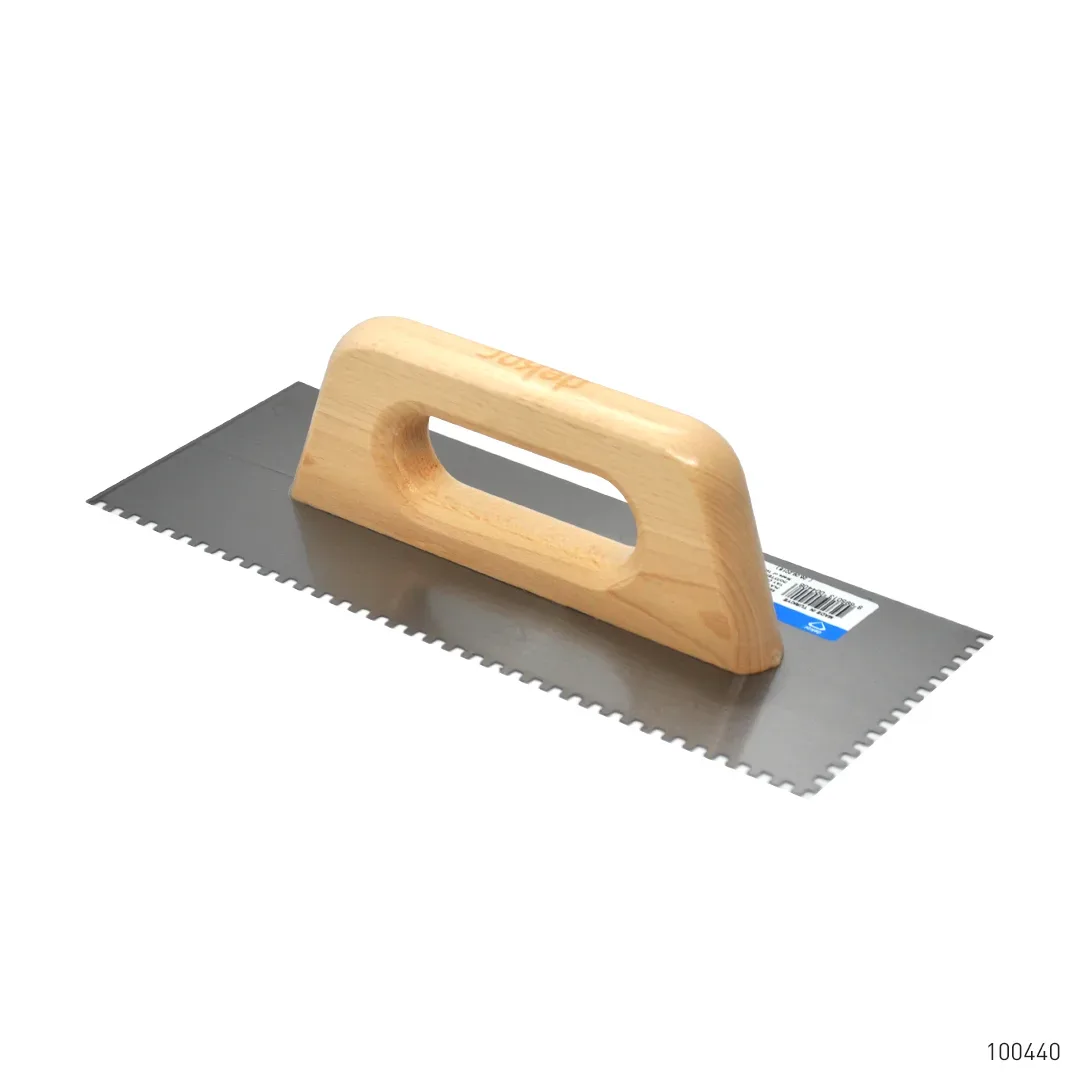 Dekor Seramik Malası Ahşap Saplı Yay Çeliği 4 x 4 30 cm