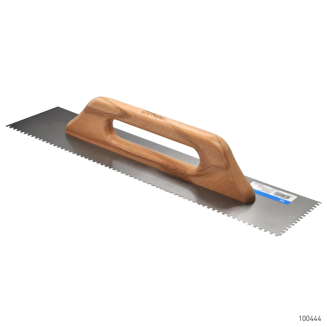 Dekor Seramik Malası Ahşap Saplı Yay Çeliği 4 x 4 50 cm