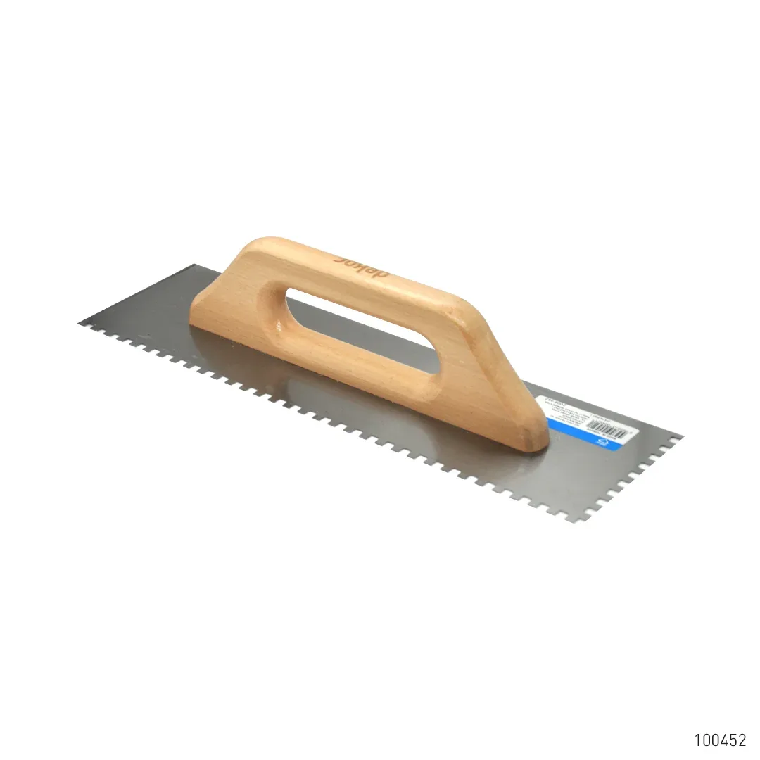 Dekor Seramik Malası Ahşap Saplı Yay Çeliği 6 x 6 40 cm