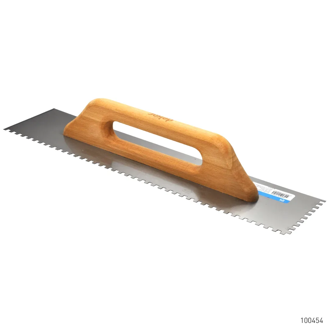 Dekor Seramik Malası Ahşap Saplı Yay Çeliği 6 x 6 50 cm