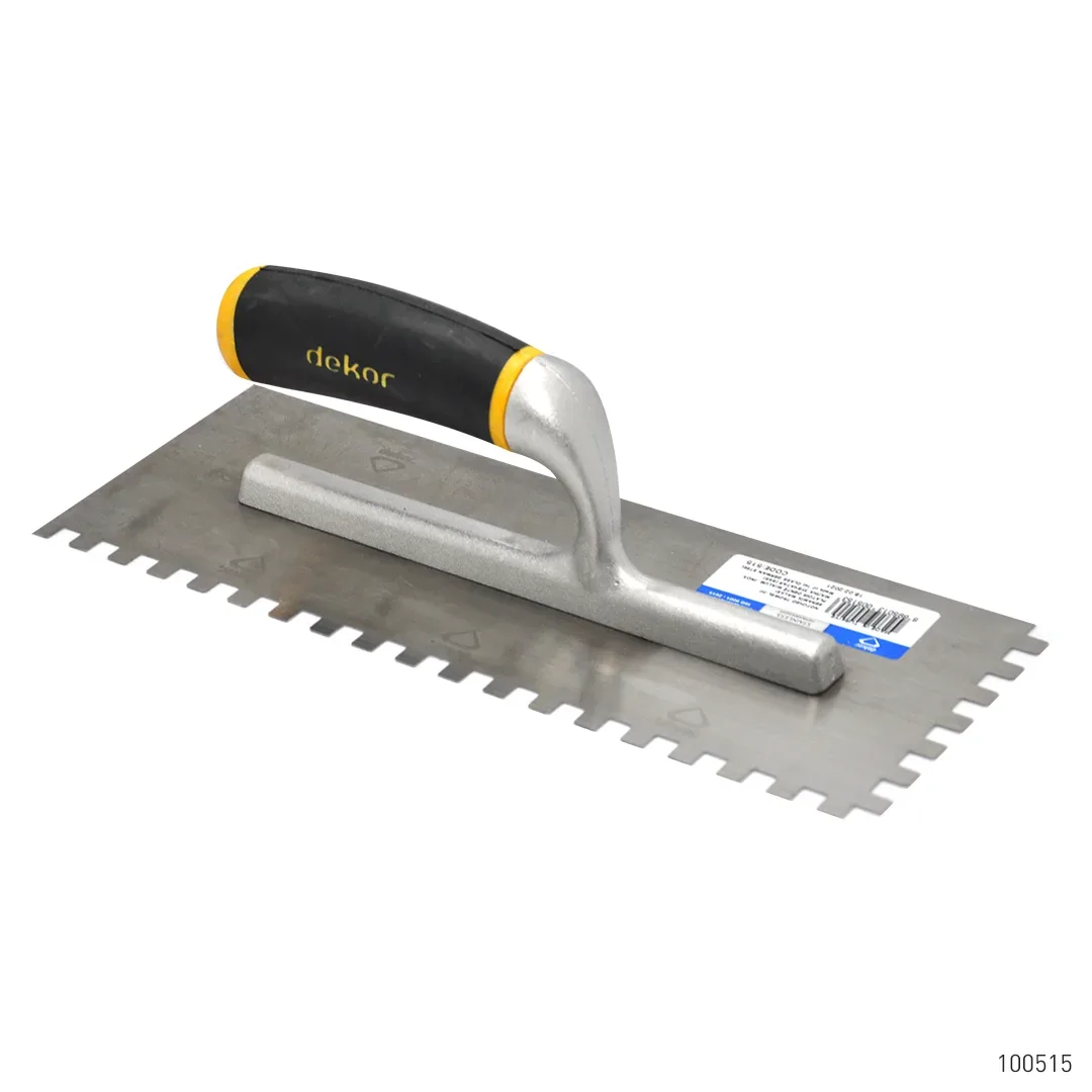 Dekor Seramik Malası Alüminyum Saplı Paslanmaz Çelik 8 x 8 30 cm