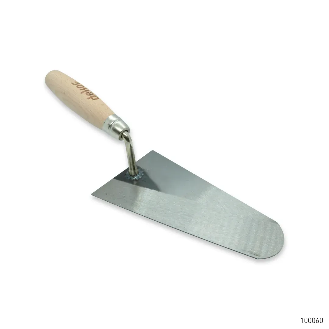 Dekor Sıva Malası Ahşap Saplı Yay Çeliği 18 cm