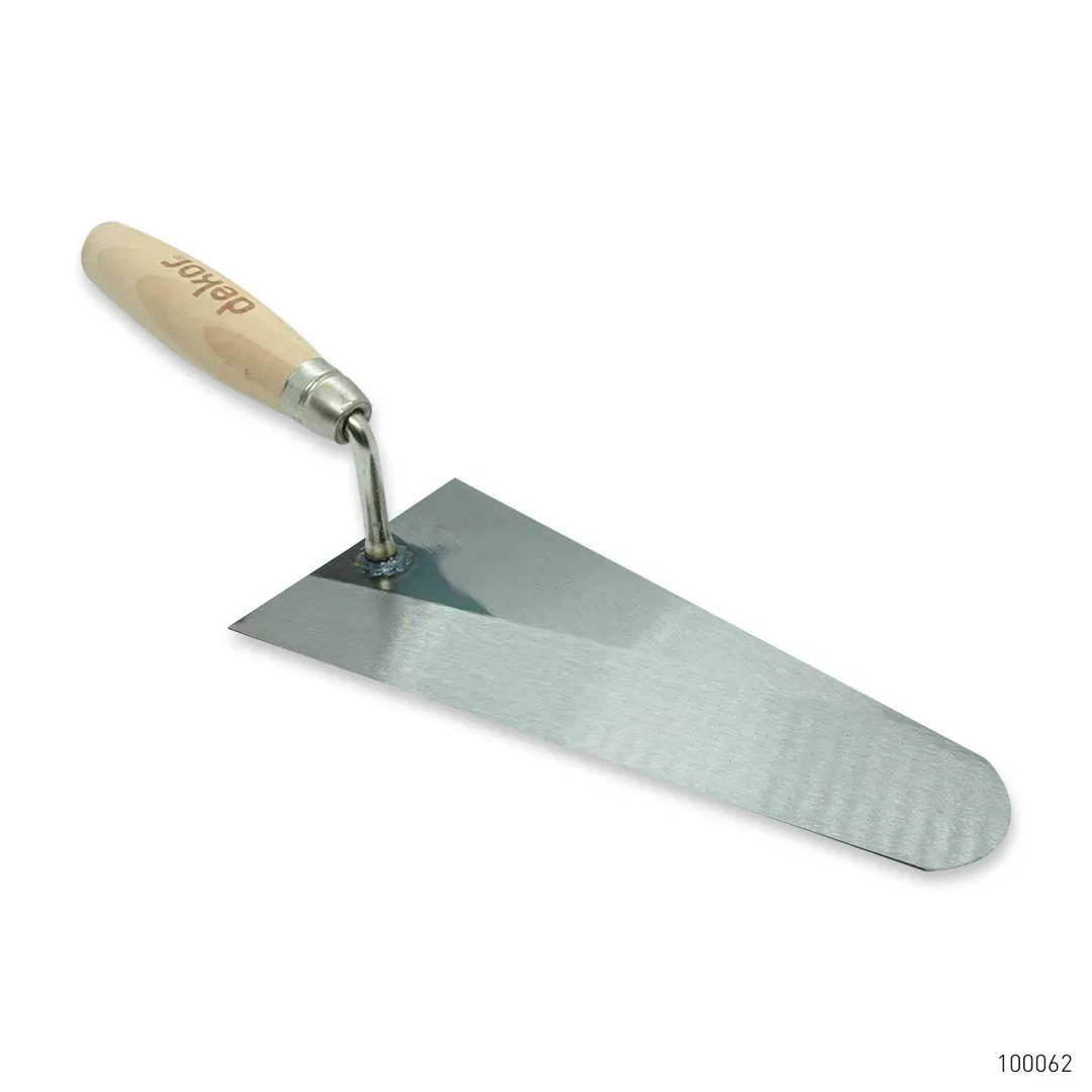 Dekor Sıva Malası Ahşap Saplı Yay Çeliği 22 cm