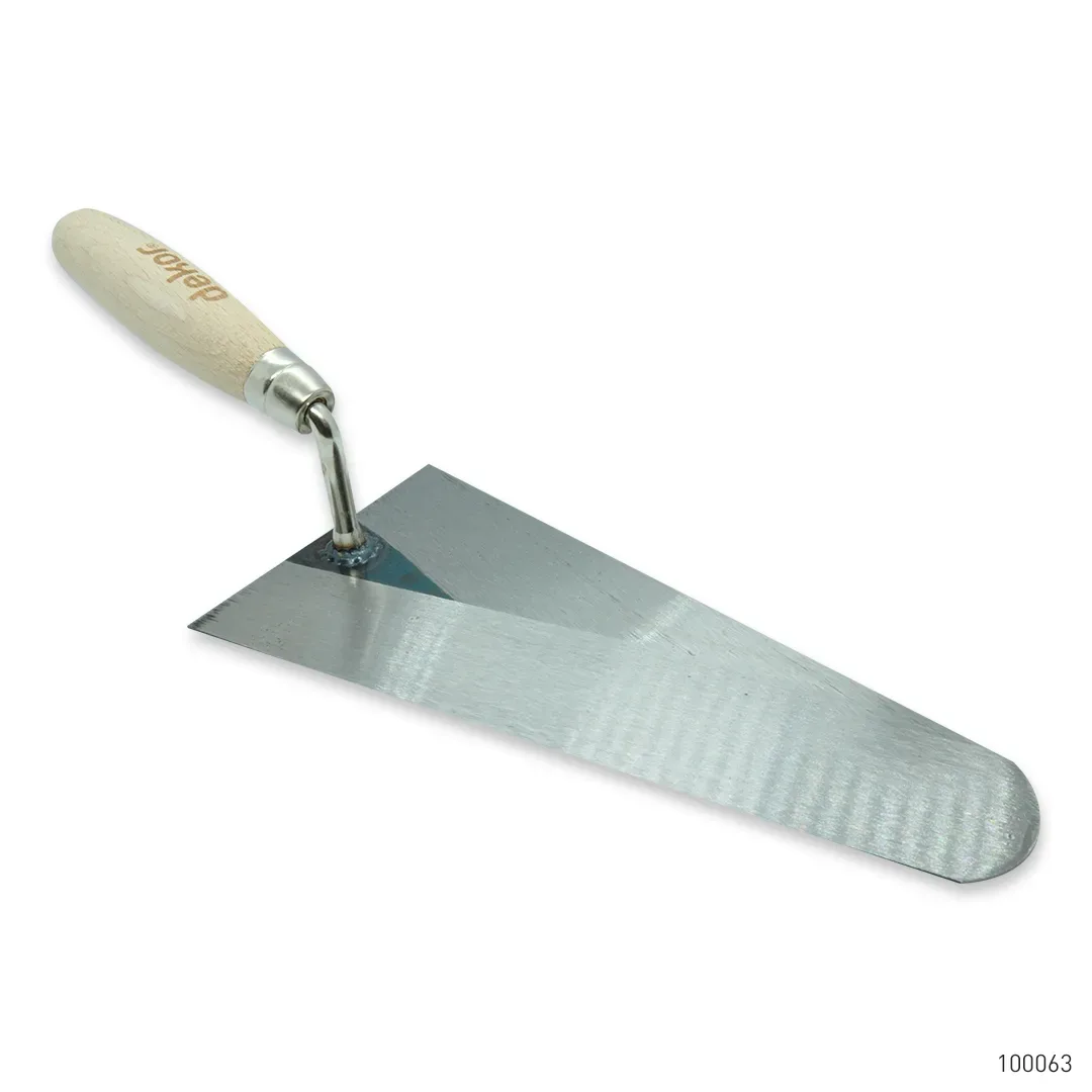 Dekor Sıva Malası Ahşap Saplı Yay Çeliği 24 cm