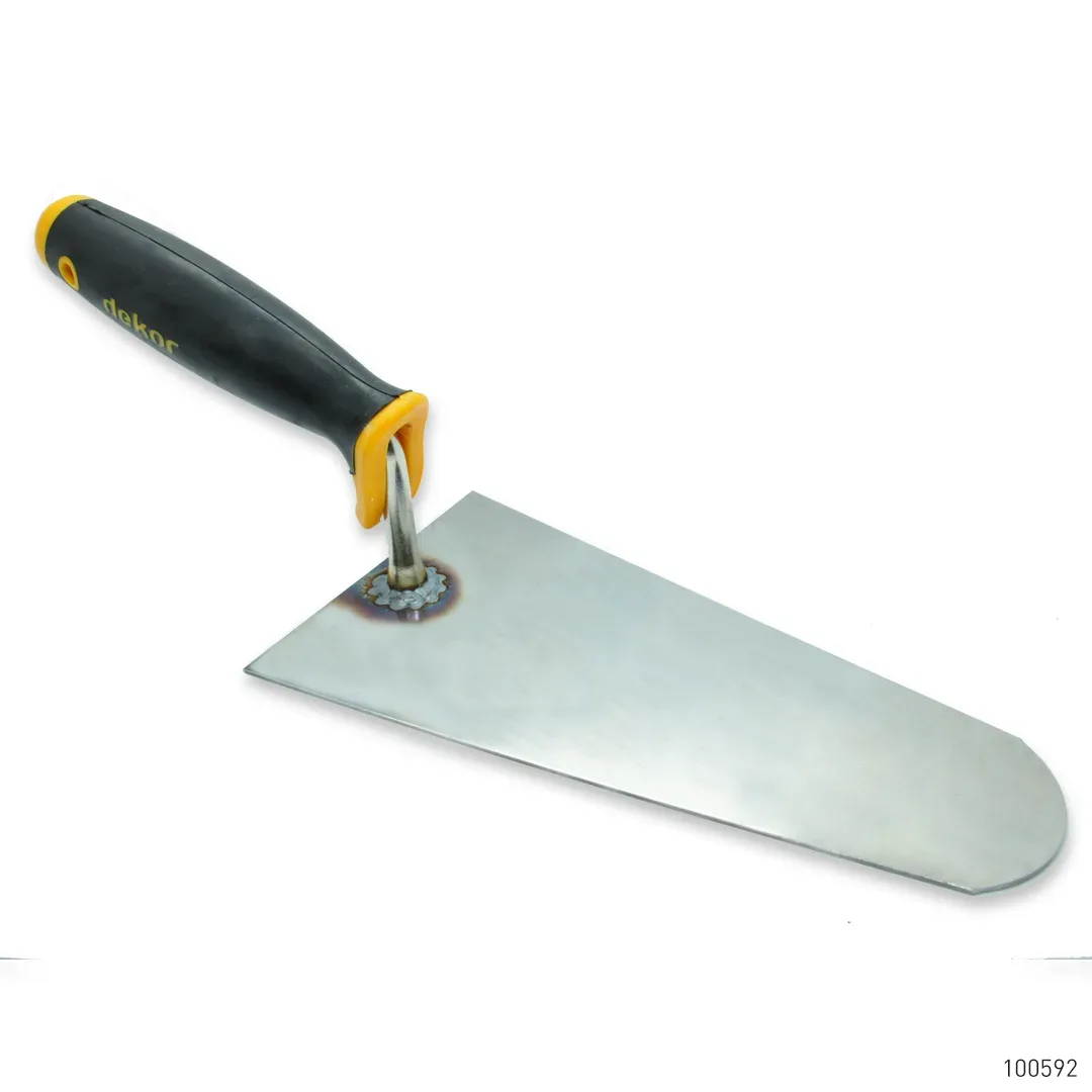 Dekor Sıva Malası Plastik Saplı Paslanmaz Çelik 20 cm