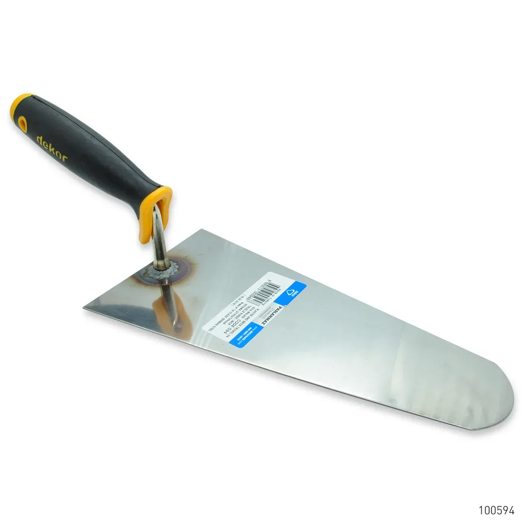 Dekor Sıva Malası Plastik Saplı Paslanmaz Çelik 24 cm