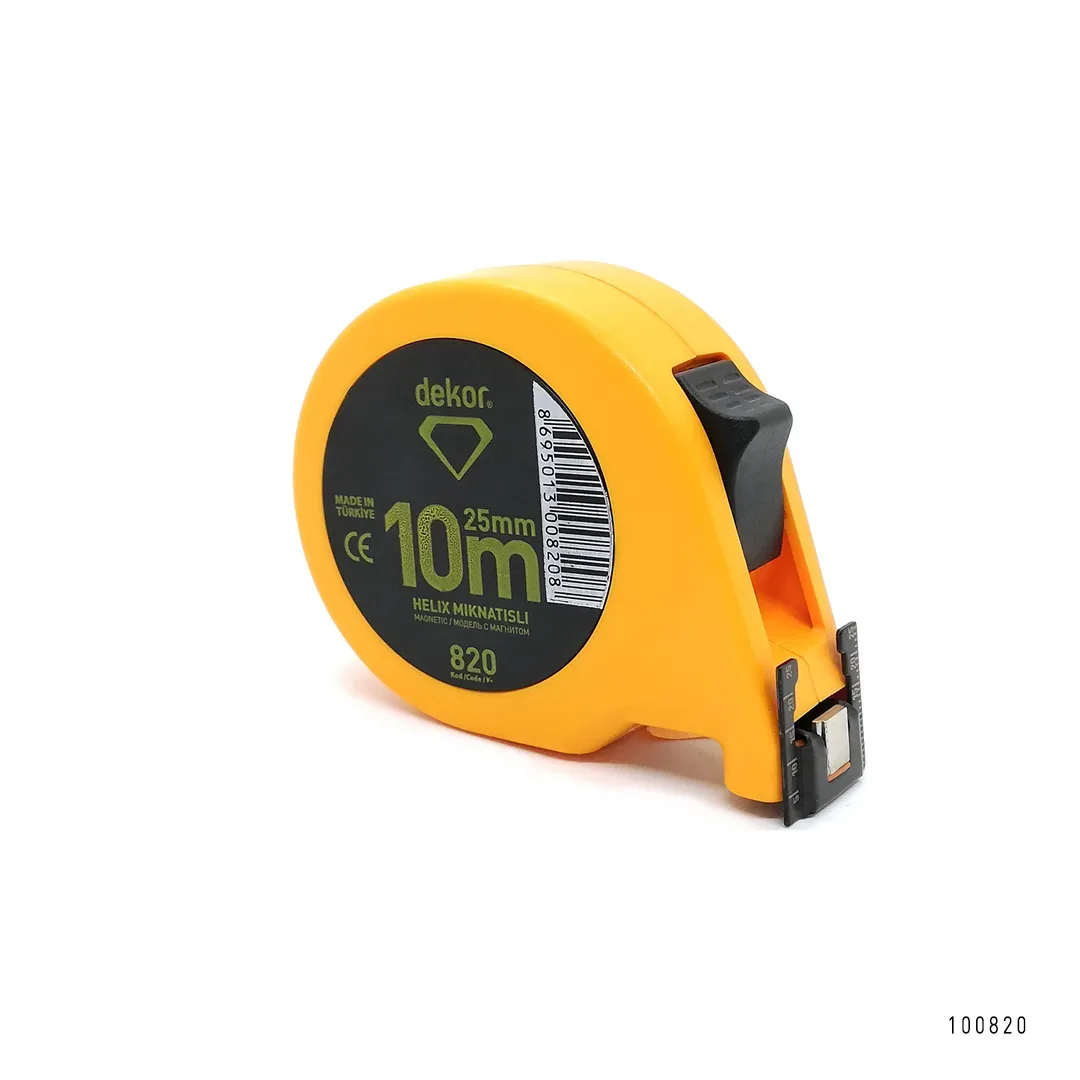 Dekor Şerit Metre Helix Mıknatıslı 10 m x 25 mm