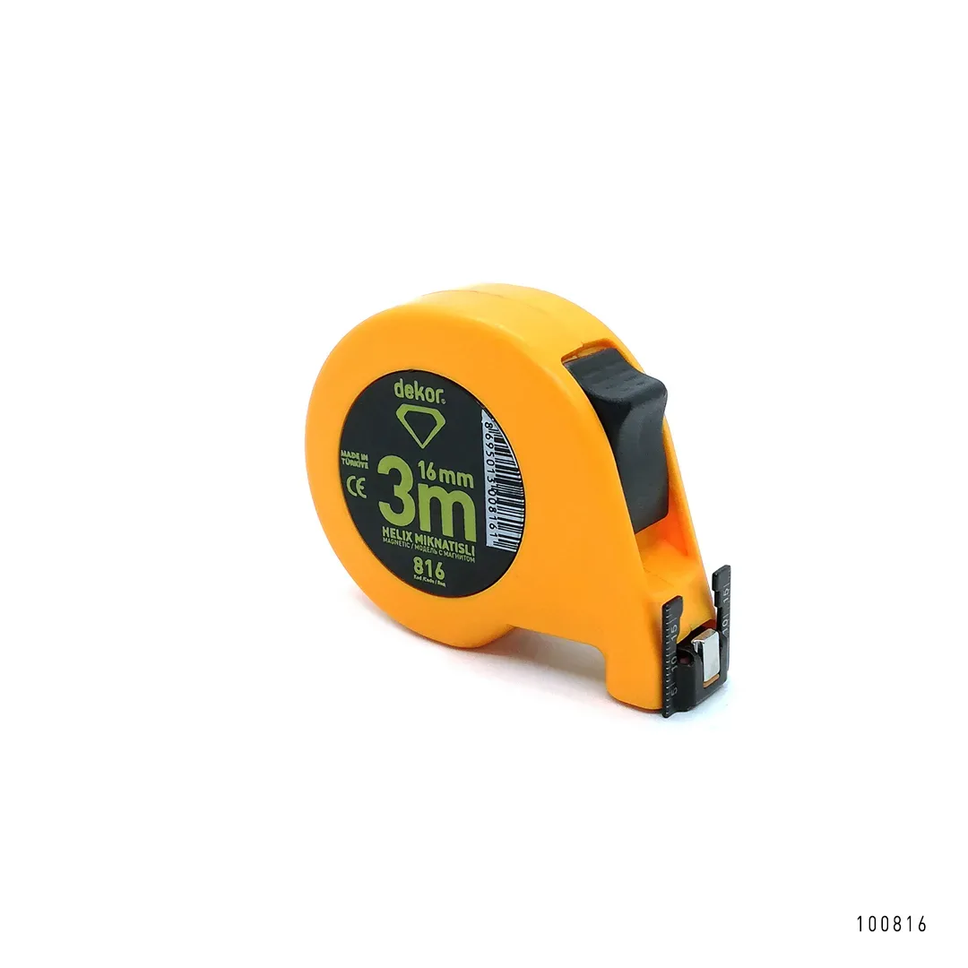 Dekor Şerit Metre Helix Mıknatıslı 3 m x 16 mm