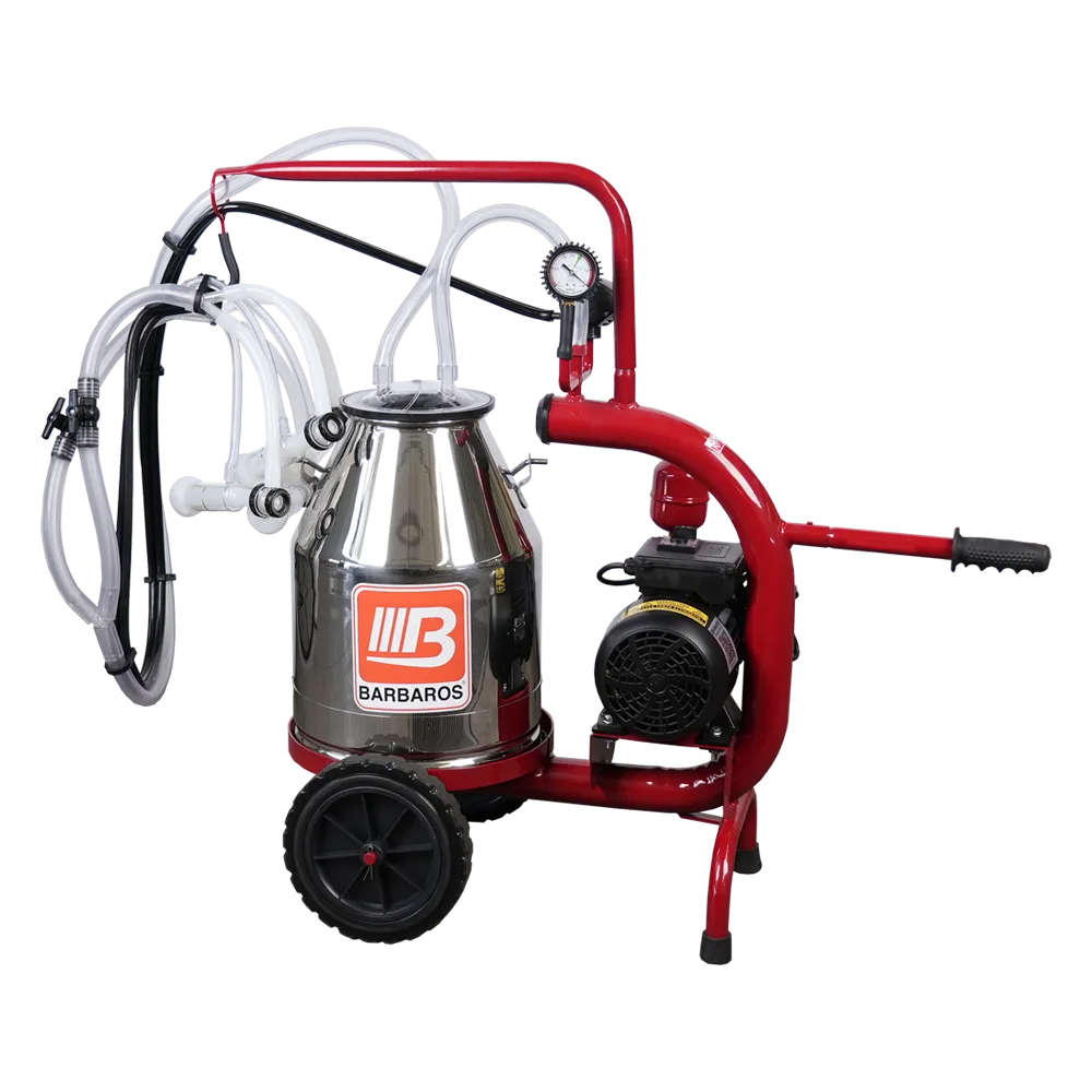 Bartech Çift Sağım Tek Güğüm Keçi Sağım Makinesi C Model