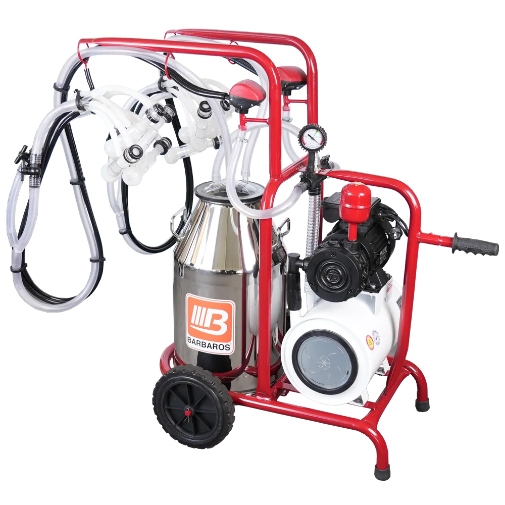 Bartech Çift Sağım Tek Güğüm Koyun Sağım Makinesi Üniversal Model