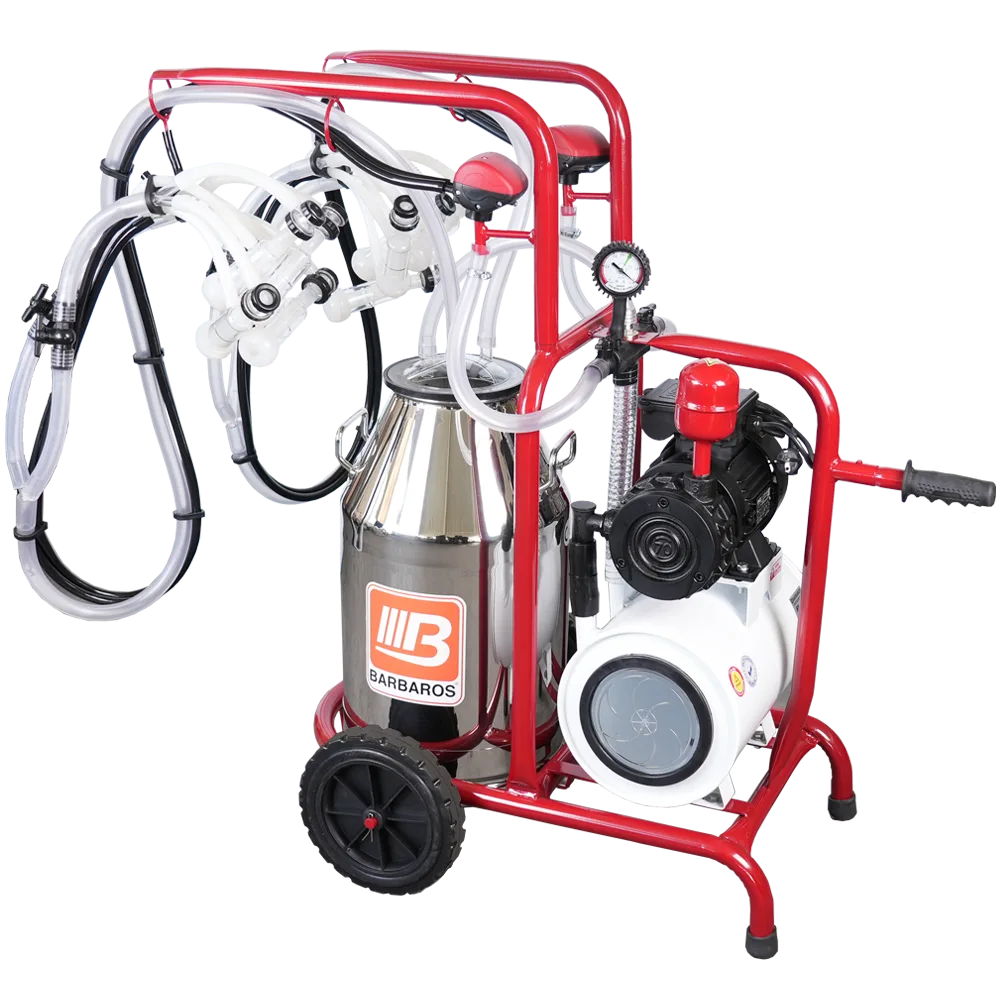 Bartech Dörtlü Sağım Tek Güğüm Keçi Sağım Makinesi Üniversal Model